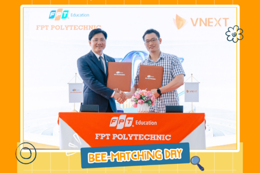VNEXT SOFTWARE GẶP GỠ SINH VIÊN FPT POLYTECHNIC TẠI BEE-MATCHING DAY